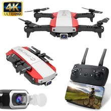 Складной Дрон FPV с камерой 4K 16 МП HD видео в реальном времени wifi парящий вертолет Квадрокоптер двойная камера 4K Дрон RTF
