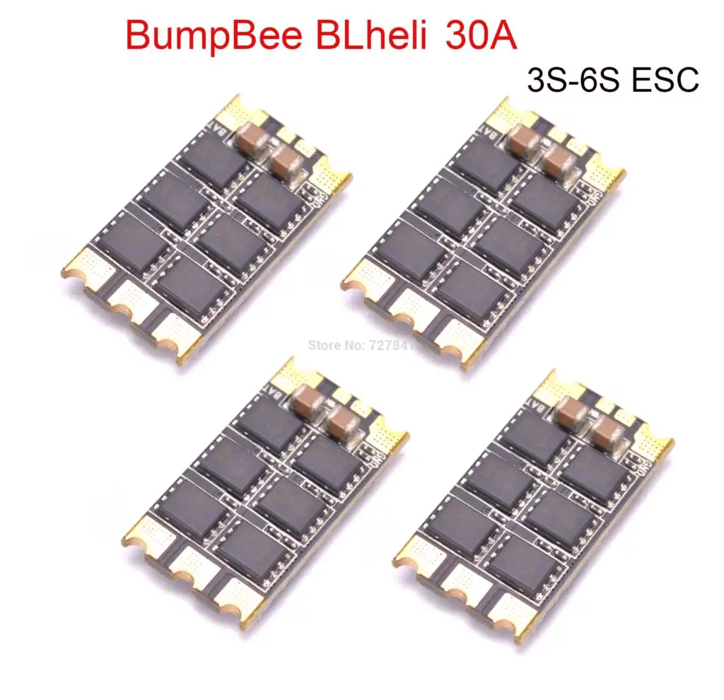 

BumpBee BLheli PRO 30A 3S-6S ESC Support Oneshot / Multishot For FPV Racing Drone