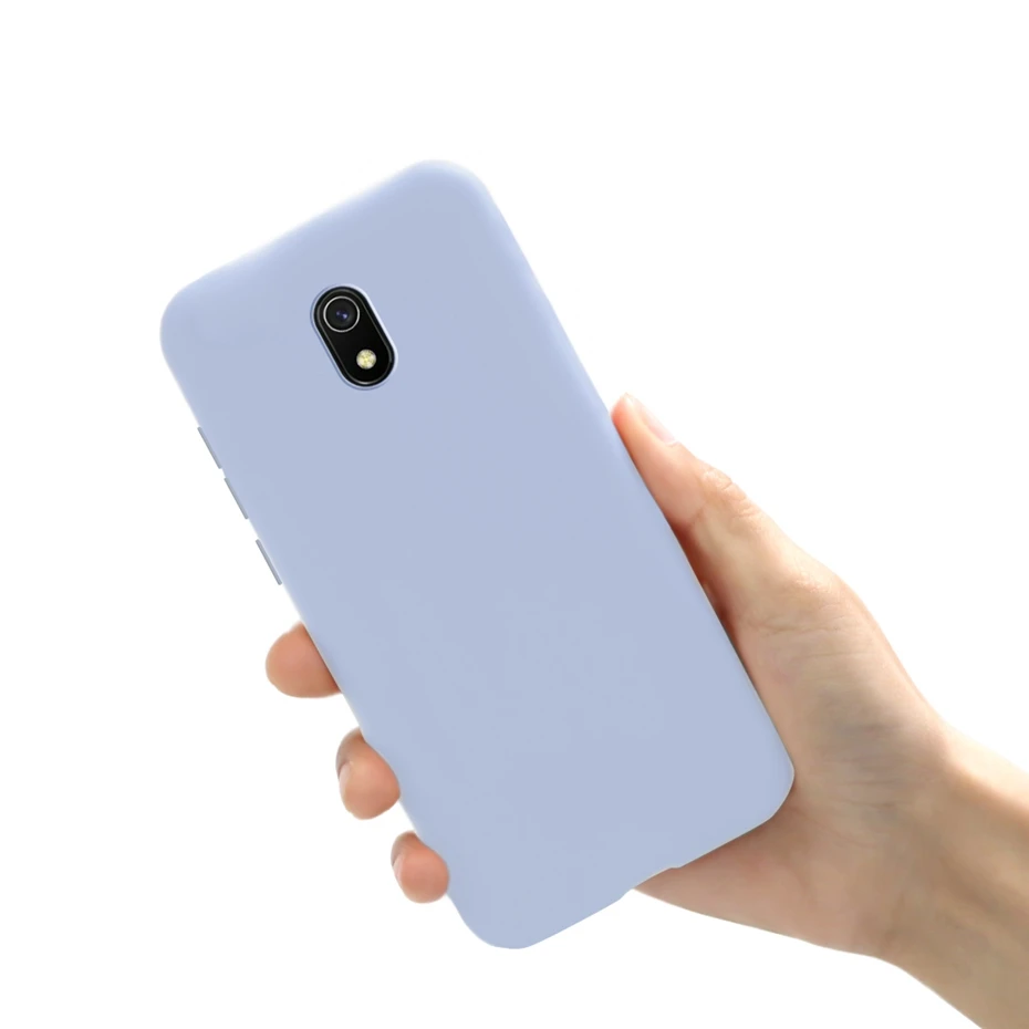 Sleek TPU Matte Silicone Phone Case - Durable Shockproof Bumper Cover