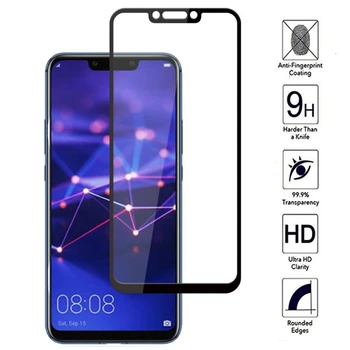 

10Pcs Full Cover Tempered Glass For Huawei P Smart Z P Smart Plus 2019 Mate 30 20 Lite 10 Pro Screen Protector Protective Film