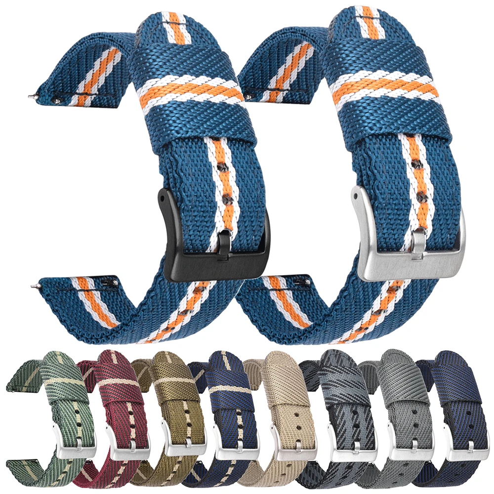 Cinturino In Nylon Intrecciato Per Huawei Watch 3 Pro Band Gt 2 46Mm 42Mm Braccialetti Per Honor Magicwatch 2/Gs Pro/Es Cinturino Di Ricambio