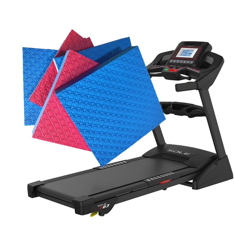 

New 6Pcs Sound-proof Treadmill Mat Sound Insulation Cushion Thickened Home Fitness Yoga Mat