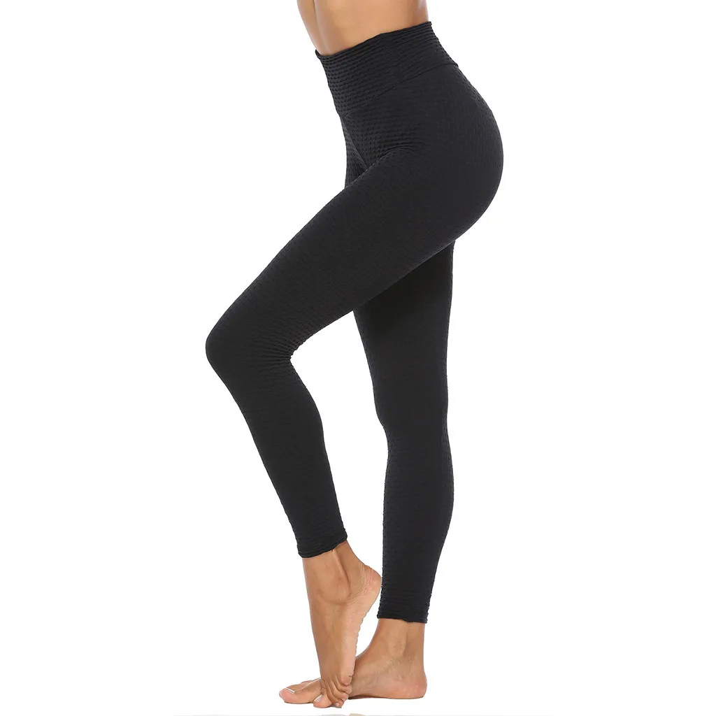  Women's High Waist Sports Leggings Tummy Control Slimming Booty Workout Out Leggings Lift Elasticiz