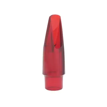 

Finest Replacement Clear Red Alto Saxophone Mouthpiece E-Flat Sax Parts Clean Tone 90 X 30mm
