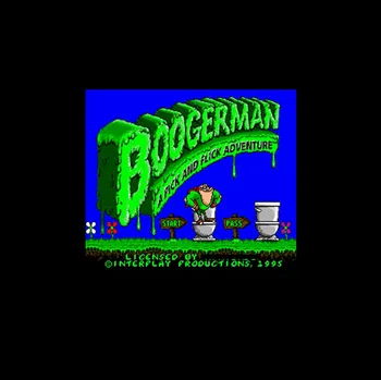 

Boogerman - A Pick and Flick Adventure USA Version 16 bit Big Gray Game Card For NTSC Game Player