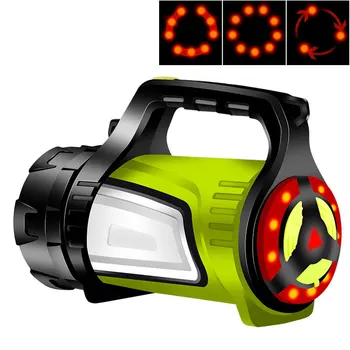 

Waterproof Spotlight Portable Battery Powered LED Bulb Outdoor Flashlight Lantern Torch USB Rechargeable Multifunction Lights