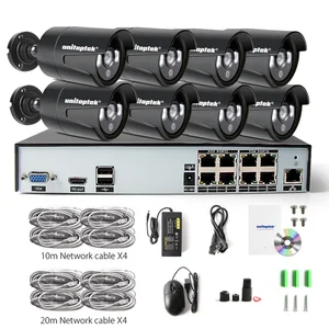Image 5 - HD H.265 4.0MP POE Security Camera CCTV System 4CH / 8CH NVR With 2592*1520 IP Camera Outdoor Day/Night Video Surveillance Kit
