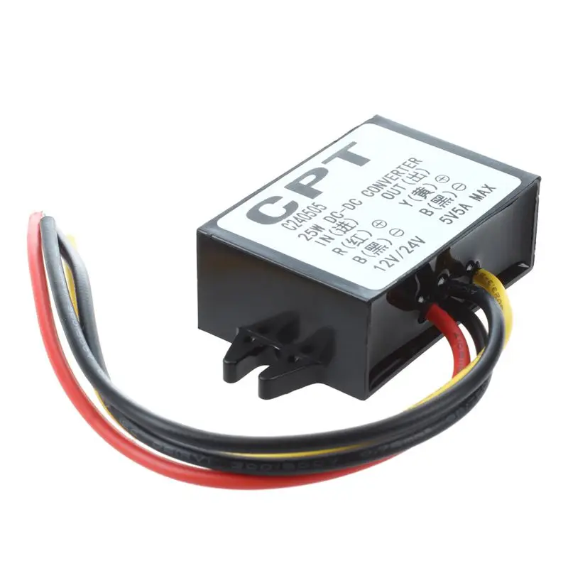 

DC / DC transformer driver DC 12V / 24v DC 5V / 5A MAX / MAX 25W