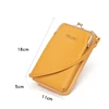 Hot Selling Women Small Phone Cross Body Purse PU Leather Blocking Cross Body Cell Bag For Women With Zipper & Lock In Stock 4