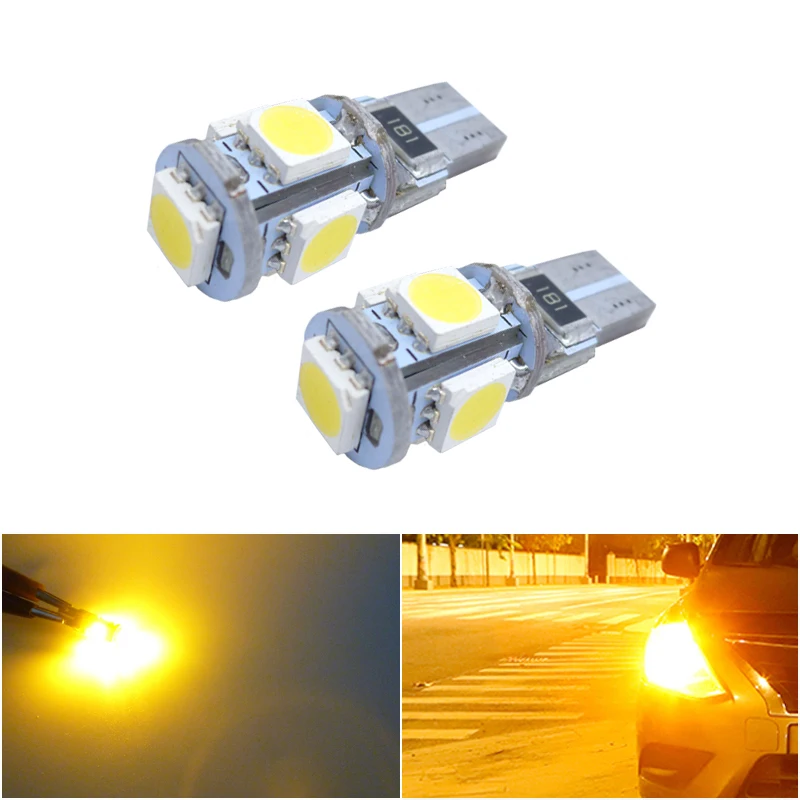 2x W5W T10 светодиодный светильник лампы 194 для Peugeot партнер 2010 2011 206 207 307 SW 607 406 407 308 3008