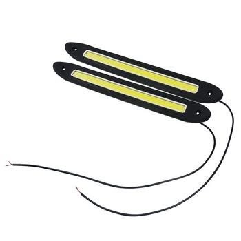 

2PCS Hotselling 60cm Daytime Running Lights Car LED Turn Signal Flexible Headlight Angel Eye DRL Day Light with stream