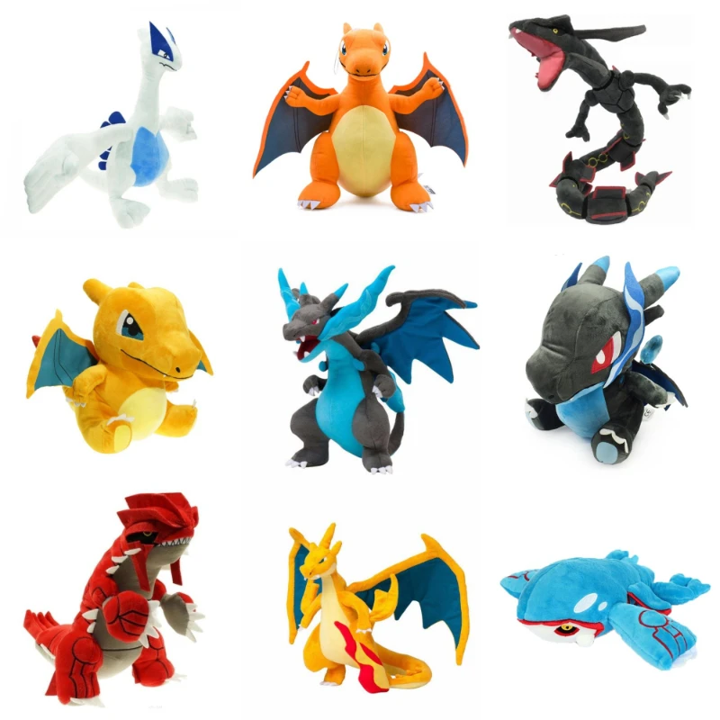 Вспомогательные приборы Pokemon Charizard плюшевые игрушки мягкая кукла-лучший подарок