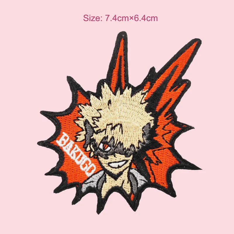 Нашивка моя геройская Академия Bakugo нашивки для костюма Katsuki с героями аниме