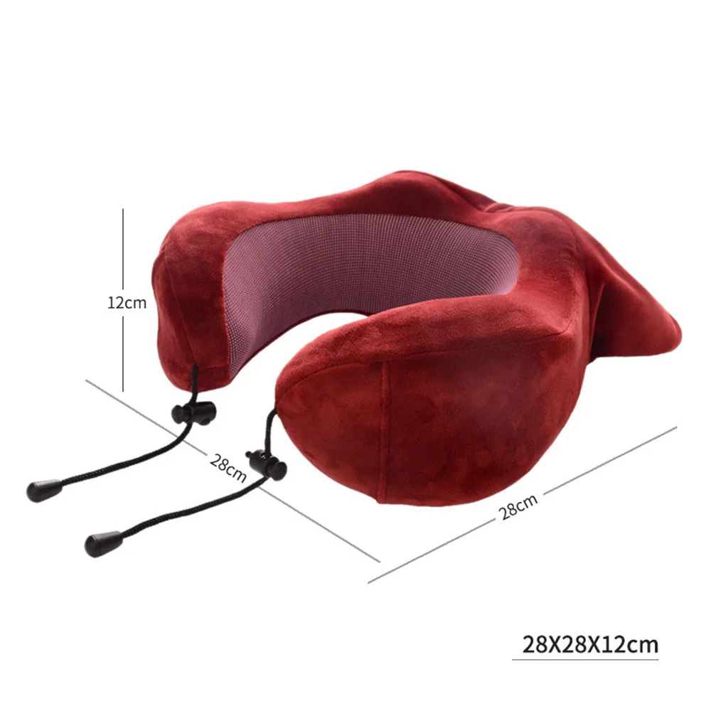 U-Shape Travel Pillow for Airplane Foam Neck Pillow Travel Accessories bed linings Comfortable Pillows for Sleep Home Textile