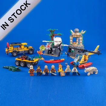 

In Stocks 10712 City Series Jungle Exploration Site 857 Pcs Creator Model Building Blocks Bricks Compatible 60161 02061 39065