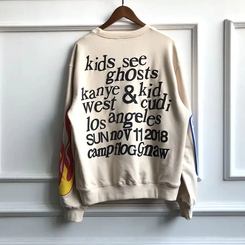 Kanye West, свитшоты со смайликом, лучшее качество, мужские и женские толстовки, хип-хоп, 3D печать, Kanye West, свитшоты, пуловер, 19FW