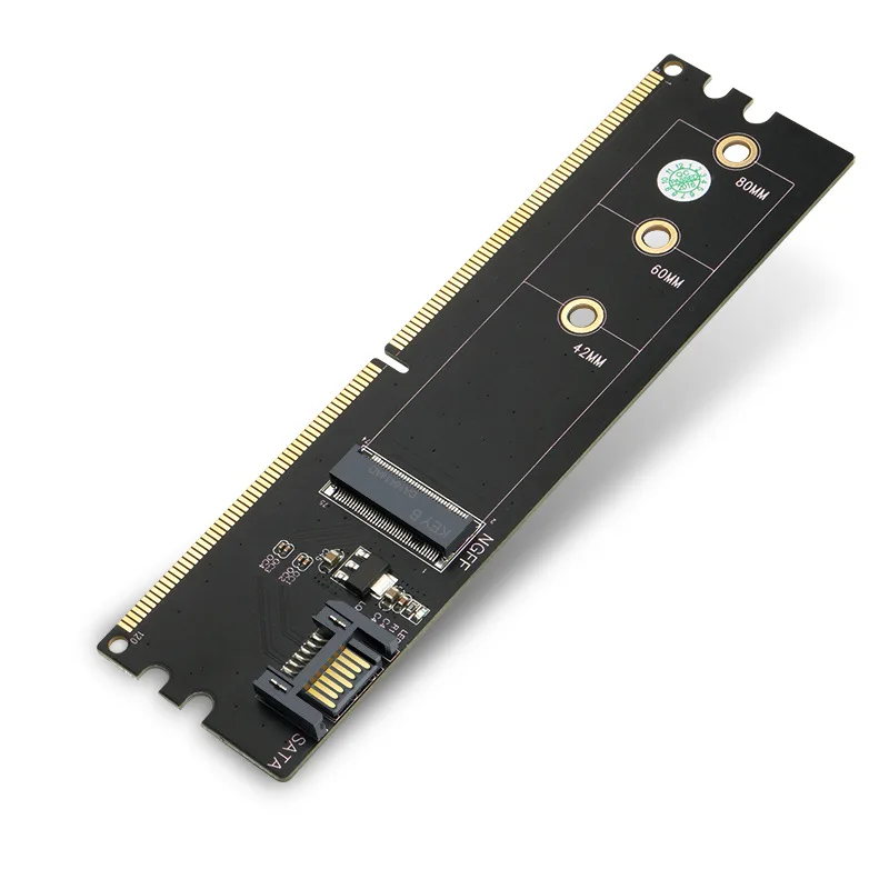 MAIWO KT035 карта расширения жесткого диска NGFF в SATA адаптер карта DDR2 источник питания