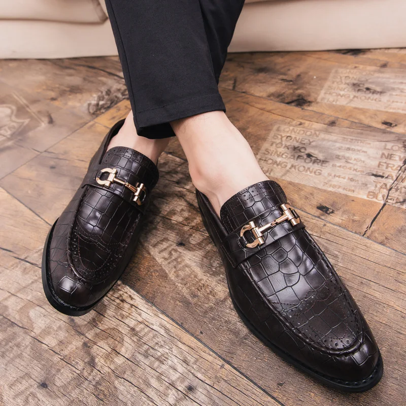 

Plus-size men's formal shoes, new autumn men's comfortable and breathable shoes plus-size non-slip loafers MDX024