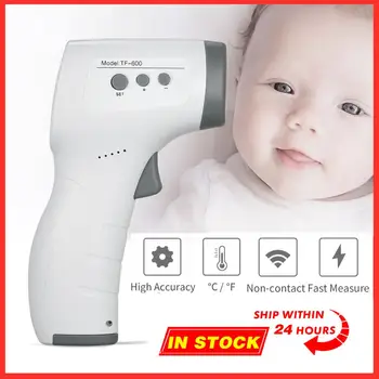 

Non-contact IR Infrared Forehead Thermometer Gun Digital Temperature Measurement LCD Display Fast Measure Infrared Thermometer