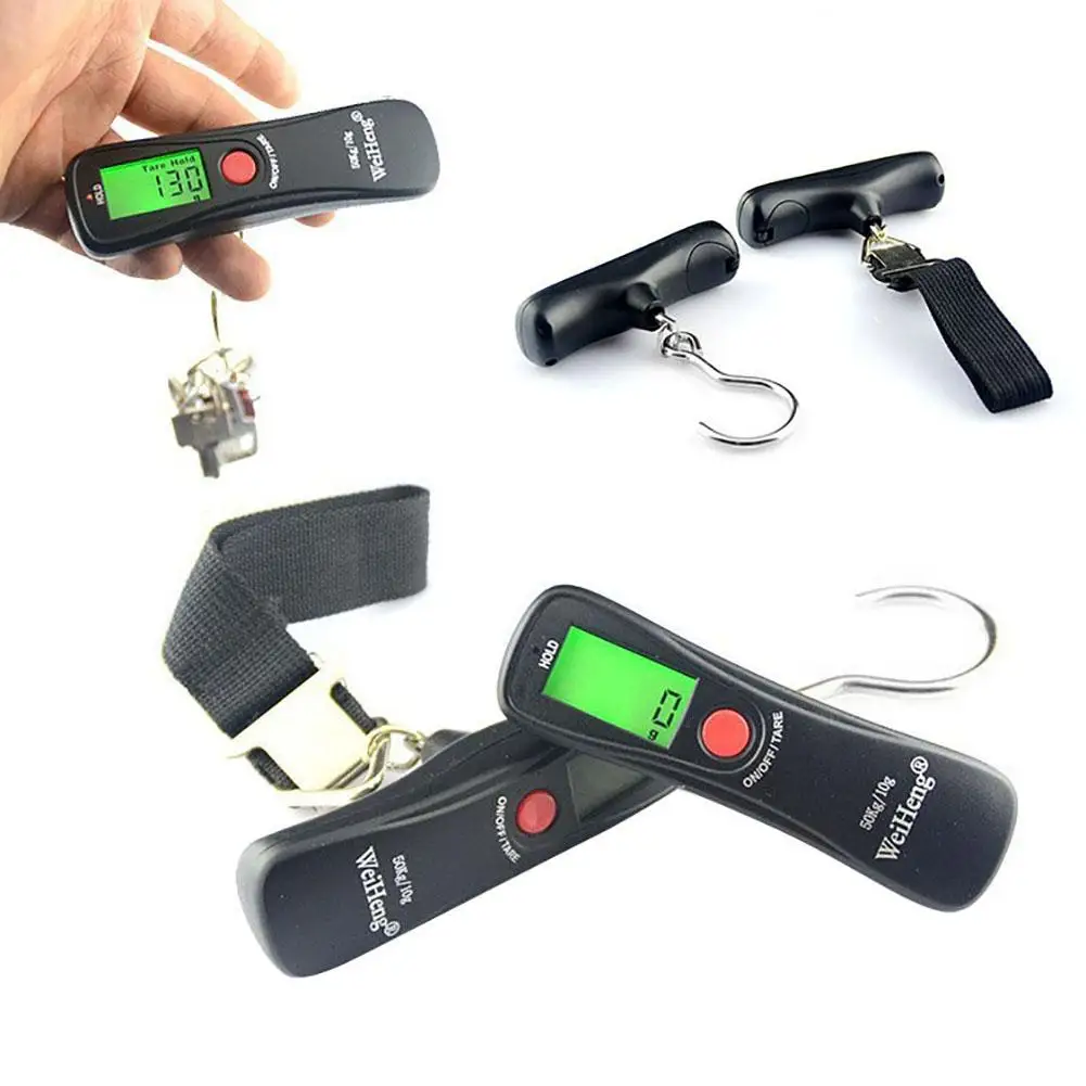 

Hot A18 50KG Digital LCD Mini Portable Travel Luggage Suitcase Bag Weighing Scale