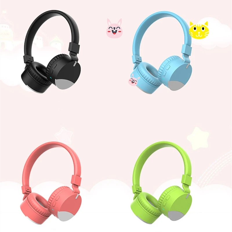 HOT Kids Bluetooth Headset Wireless Foldable Stereo Headphone Can be used for games listening to music listening to classes