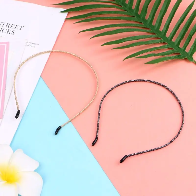 

Women Glitter Hair Band Handmade Headbands Super Thin Lady Fashion Headwear Party