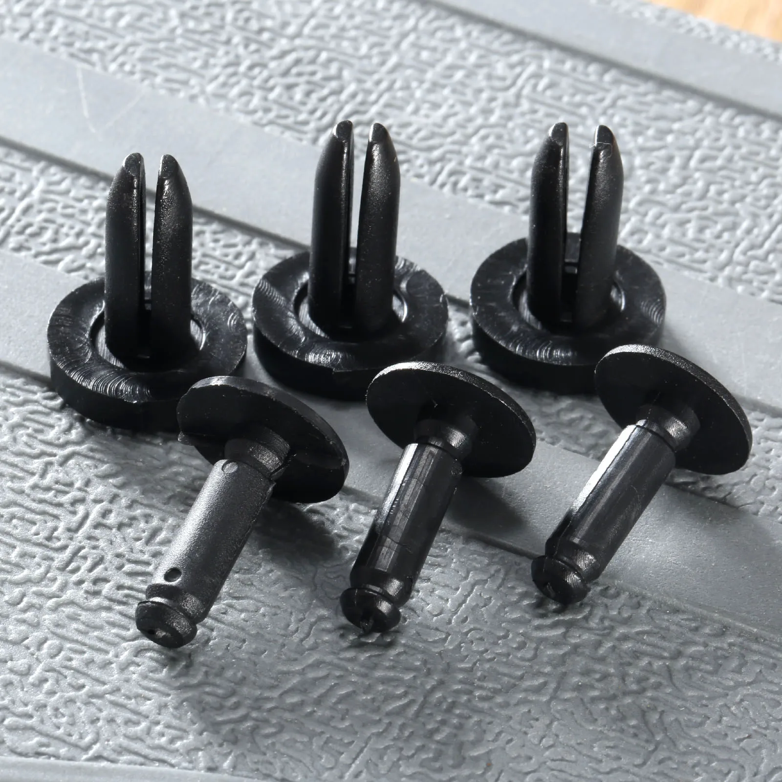 50Pcs Auto Car Bumper Fender Fastener Clips Fit 8mm Hole For Toyota Plastic Rivets Door Trim Panel Retainer | Автомобили и