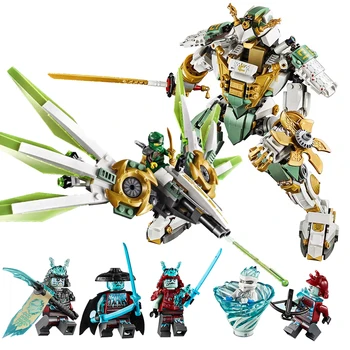 

New Arrival Lepining Ninjagoed Ninja Titan Mecha 70676 Building Blocks Toys Children Model Bricks Boys Toy Gift For Kids