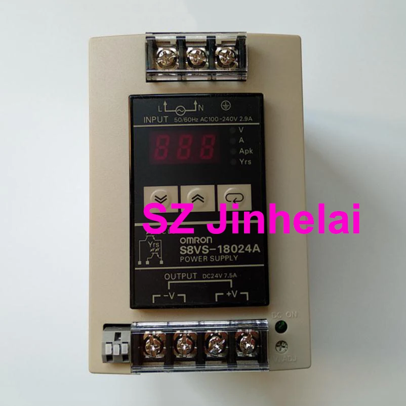 OMRON S8VS-18024A подлинный импульсный источник питания 180 Вт Режим переключение, питание питания