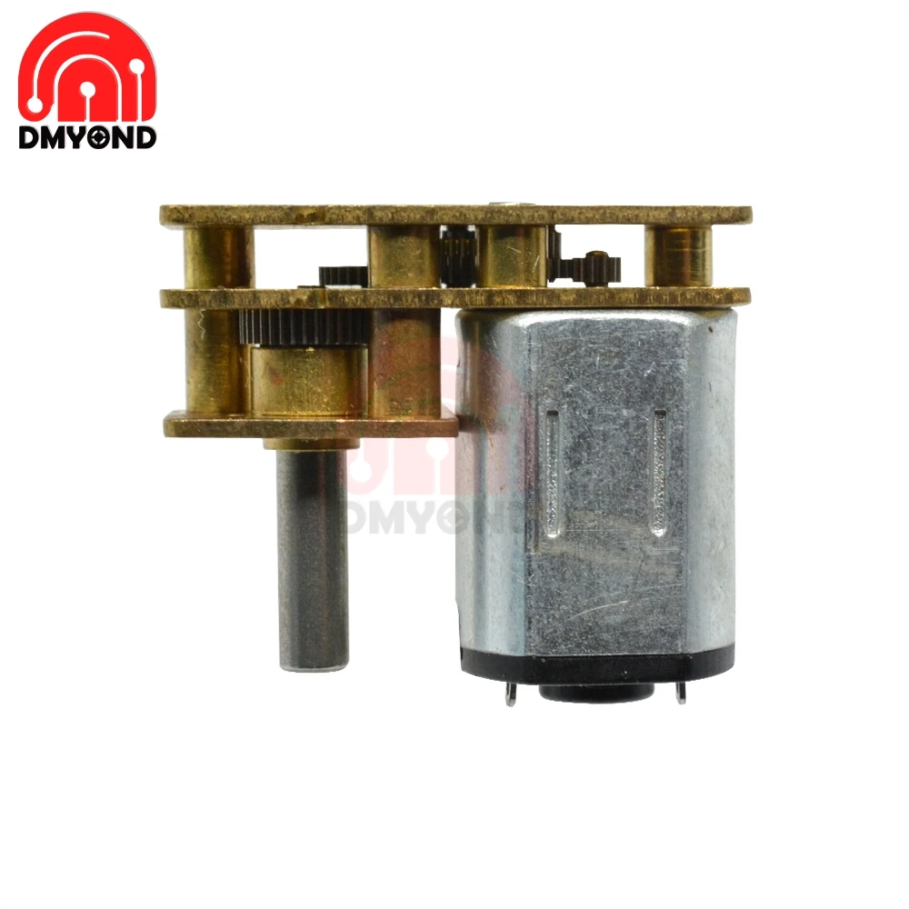 GA1024-N20 DC снижение Шестерни двигатель 3V 6V 12 Вольт 100 об/мин 150 200 300 400 об/мин Micro Скорость Шестерни двигателя с металлической Шестерни коробка колеса "сделай сам"