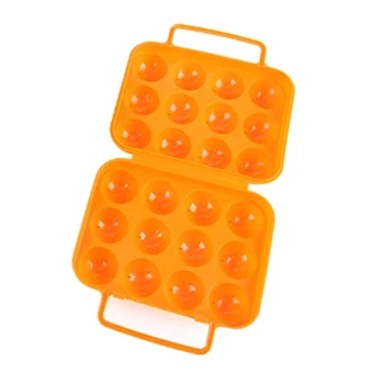 

Outdoor Camping Portable Tableware Camping Picnic Barbecue Egg Box Container Egg Kitchen Storage Box Camping Equipment
