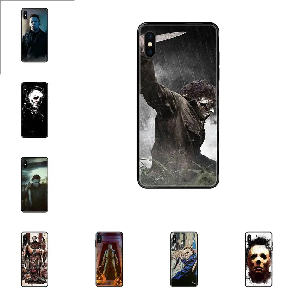 Halloween 6 Michael Myers For Samsung Galaxy Note 4 8 9 10 20 Plus Pro Ultra J6 J7 J8 M30s M80s 2017 2018 TPU Art Print | Мобильные