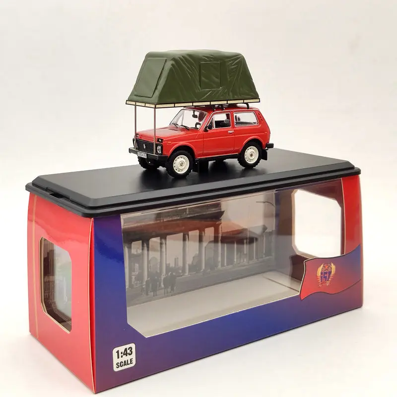 IST 1/43 для Lada Niva с палаткой на крышу модель list295mr ограниченная серия |