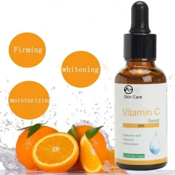

10ml Pure Vitamin C Hyaluronic Acid Serum 20% for Face Anti Aging Essential Oil Moisturizing Cream