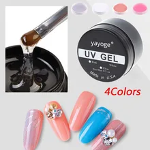 Yayoge строитель гель для наращивания ногтей волокно строитель гель УФ-гель для ногтей прозрачный розовый камуфляж Акриловая Смола ногтей искусство
