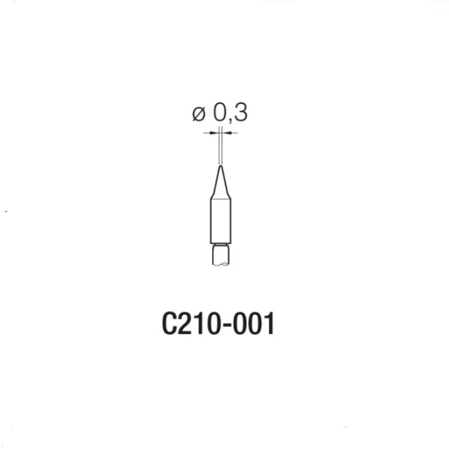 Оригинальный JBC C210-001 пайки советов для T210-A ручка | Инструменты