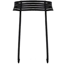 JLX.HARNESS Women Suspender Garter Belt Pastel Goth Sexy Lingerie Bondage Leg Harness Edgy Punk Rave Body Harness Garter