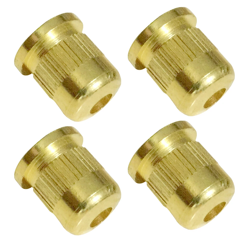 4 Pcs of Pack Bass String Mounting Ferrules Bushing for Fender Guitar Parts