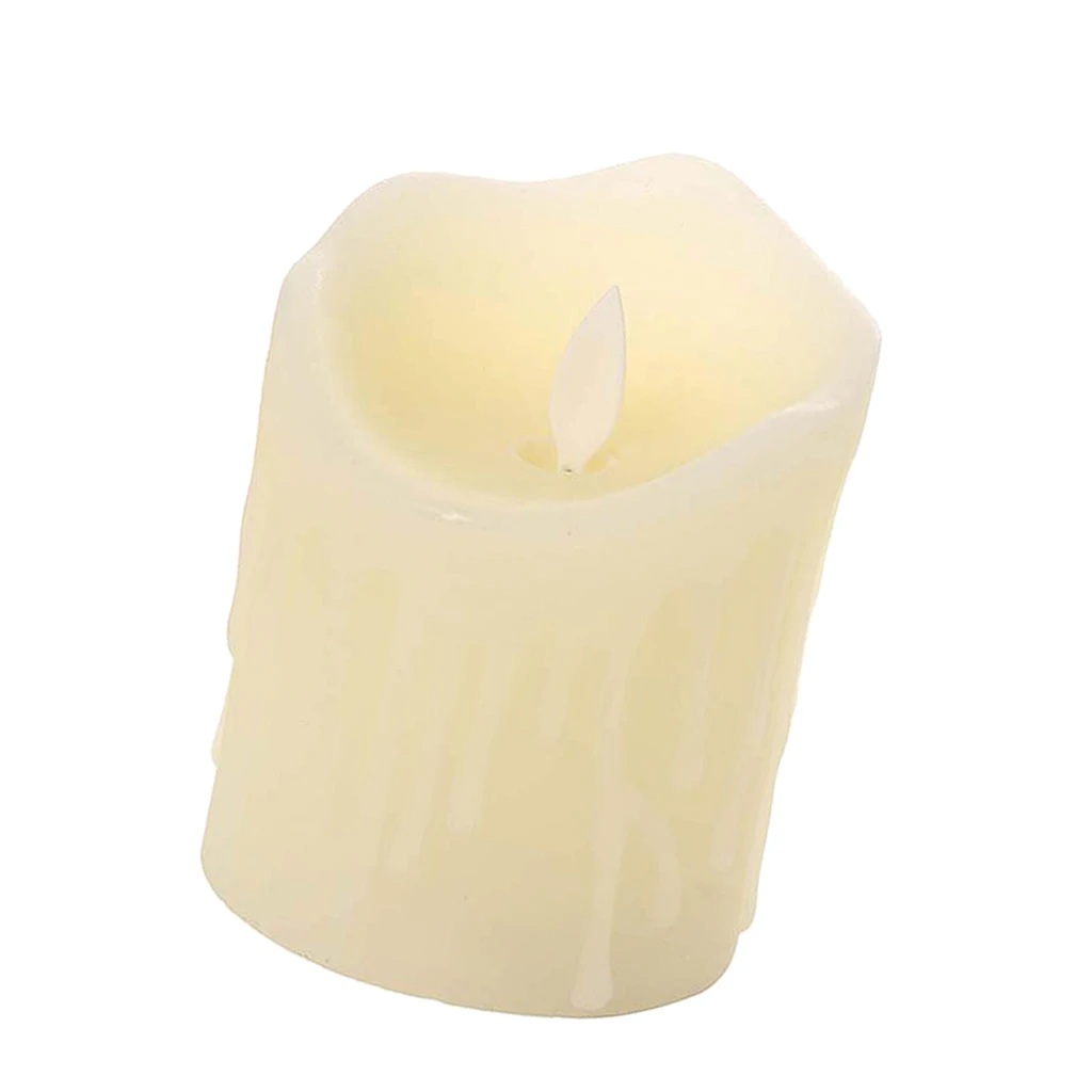 Flameless LED Candle Lamp Swing Flame Amber LED Candle Battery Operated