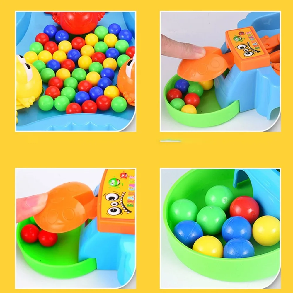 Кормление swaling Beads лягушки едят бобы анти-стресс случайные Brainboard игры родитель-ребенок игры детские развивающие игрушки