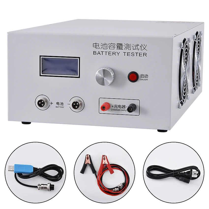 

EBC-B20H Battery Tester 12-72V Lead-acid Lithium Capacity Tester Support External Charger Discharge Instrument 20A AC100-240V
