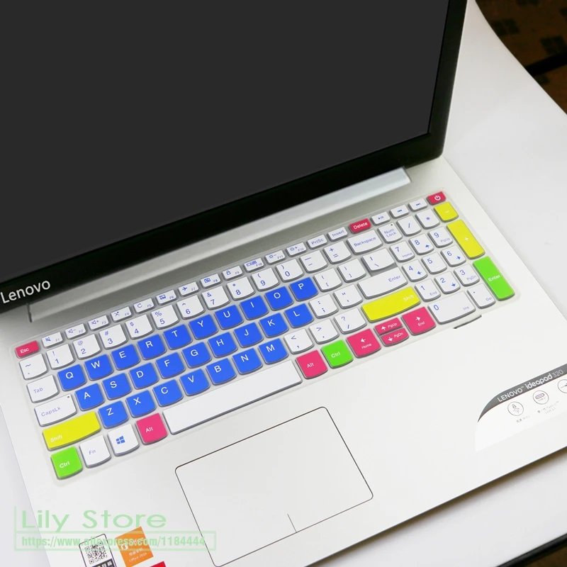 17 дюймов ноутбук клавиатура Обложка протектор кожи для lenovo IdeaPad 330 320 320-17 330-17 17," HD-i5-8250U - Цвет: candyblue