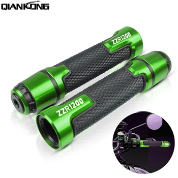 

Motorcycle Handle Handlebar Hand Bar Grip hand grips For Kawasaki ZZR1200 2002 2003 2004 2005 2006-2019 2007 2008 2009 ZZR 1200