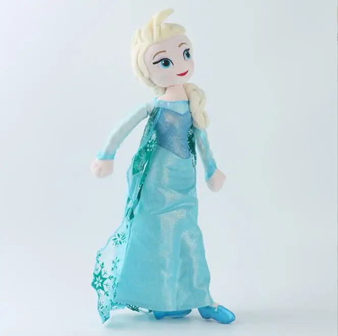 2/4pc/set 40cm/50cm Snow Queen Elsa Stuffed Doll Princess Anna Elsa Doll  Toys Elza Stuffed Plush Kids Toys Birthday Gift - AliExpress