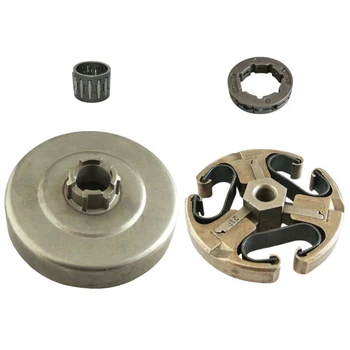 

Tools Parts For husqvarna Clutch Drum Kit 61 66 162 266 268 Chainsaw Ring Rim Sprocket Clutch Bearing Rim Sprocket Clutch Drum