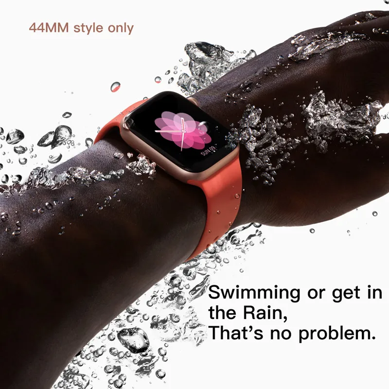 Прямая IWO 12 Pro 44 мм Мужские умные часы серии 5 1:1 чехол для Apple IOS Android VS iwo 11 IWO 10 8 IP68 Водонепроницаемый IWO12