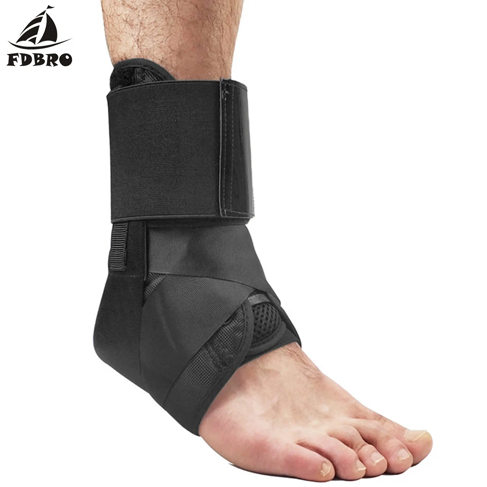 FDBRO Sprain Предотвращение уменьшает отек Achilles Tendonitis Спорт injure поддержка лодыжки эластичная защита ноги бинт