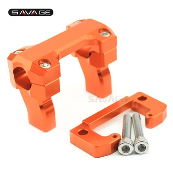 

Handlebar Riser Bar Clamp For KTM 690 Enduro R SMC-R 2012-2020, 690 DUKE/R 08-18 Motorcycle Accessories Increased Height 50-64mm