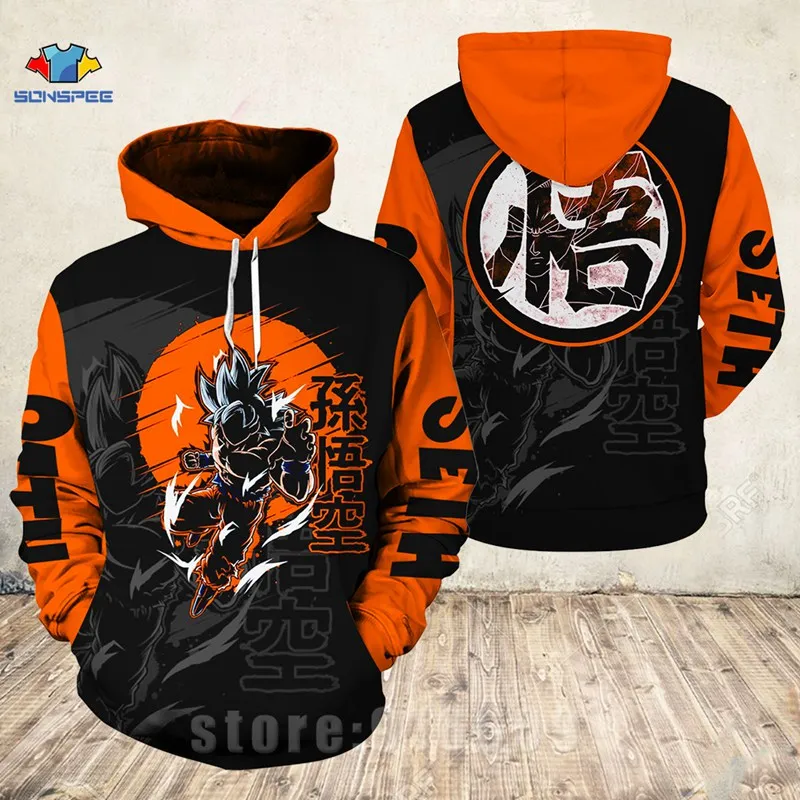 New Design Dragon Ball Z Pocket Hooded 3D Goku Hoodies Men Women Coat Print Saiyan Harajuku Pullover Sweatshirt Autumn Hoodies New Design Dragon Ball Z Pocket Hooded 3D Goku Hoodies Men Women Coat Print Saiyan Harajuku Pullover Sweatshirt Autumn Hoodies