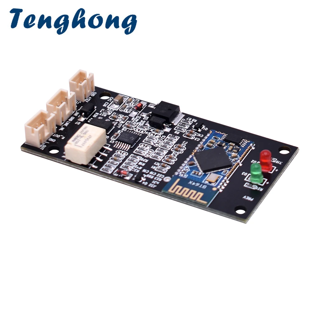 Tenghong CSR8645 Bluetooth 4.2 5.0 Receiver Board QCC3008 Lossless APTX Wireless Bluetooth Stereo Audio For Amplifier Preamp tenghong pcm5102a bluetooth decoder board dac bluetooth 5 0 audio receiver decoding aux support 16bit for amplifier preamp amp